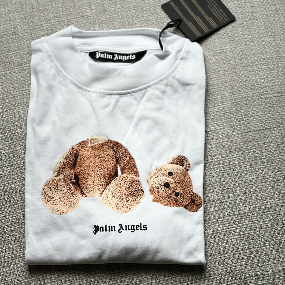 White Palm Angels Teddy Bear Tee Shirt 🧸
